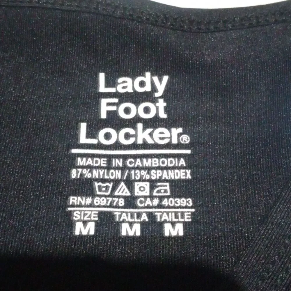 Lady Foot Locker Wrap Perf Tank Top-Medium-Racerback-Quick Dry-Performance-NEW - Picture 6 of 6